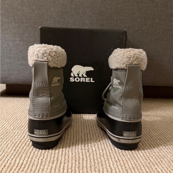 SOREL Yoot Pac Waterproof Insulated Snow Boot in Quarry, Dove Size 11M Toddler - Picture 4 of 7